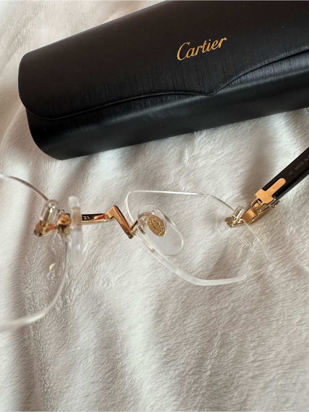 Cartier Rimless Glasses - Picture 8 of 9